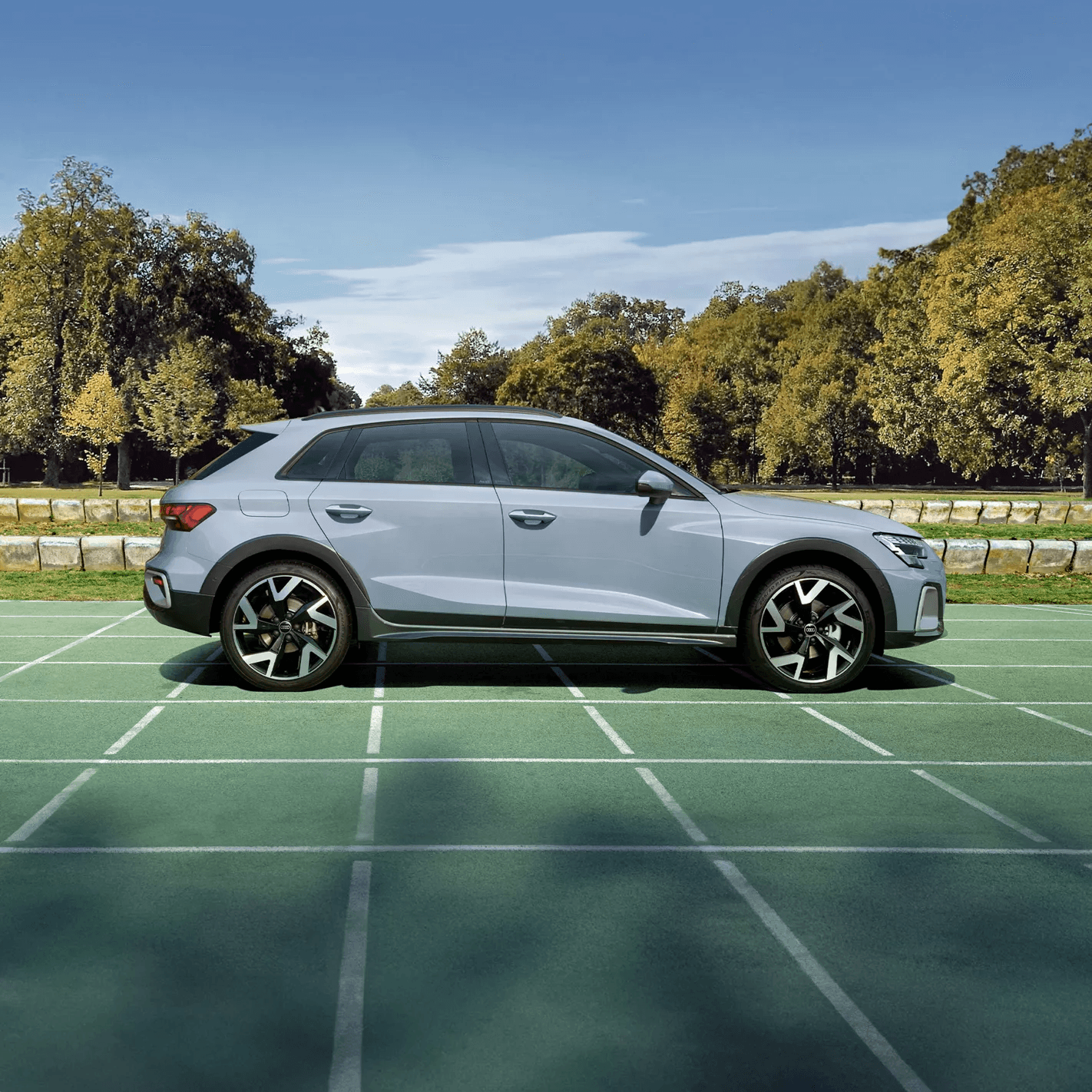 audi color gris del renting flexible de cality